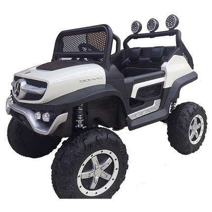 Ηλεκτροκίνητο Παιδικό Αυτοκινητάκι Mercedes σε Λευκό Χρώμα, 12V, 108x66x88