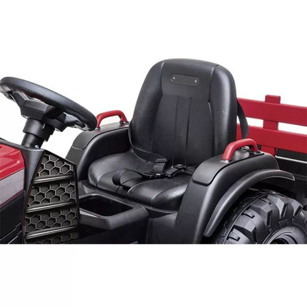 Miko Ηλεκτροκίνητο Τρακτέρ με Kαρότσα 12V, Κόκκινο