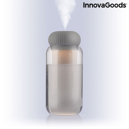 InnovaGoods V0103247 Υγραντήρας Υπερήχων και Διαχυτής Αρώματος με LED Φωτισμό Stearal