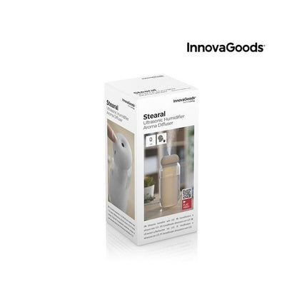 InnovaGoods V0103247 Υγραντήρας Υπερήχων και Διαχυτής Αρώματος με LED Φωτισμό Stearal