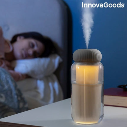 InnovaGoods V0103247 Υγραντήρας Υπερήχων και Διαχυτής Αρώματος με LED Φωτισμό Stearal