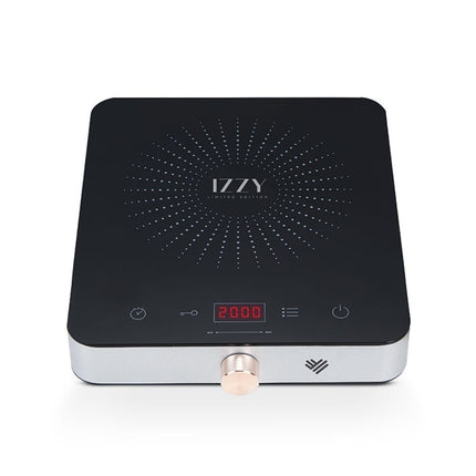 Izzy IZ-1201 Επιτραπέζια Εστία Επαγωγική Μονή Μαύρη