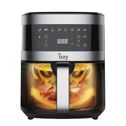 Izzy IZ-8207 Air Fryer with Detachable Tray 7lt Silver 224092