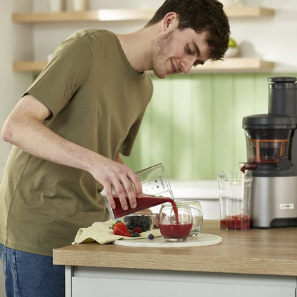 Kenwood PureJuice XL Αποχυμωτής Αργής Σύνθλιψης 230W Ασημί