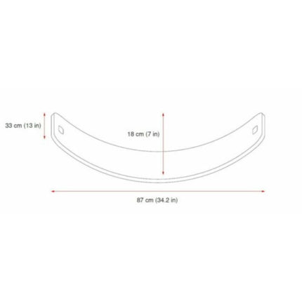 Curve Lab Ξύλινη Σανίδα Ισορροπίας Perfect Arc Beech Βιωματικό Παιχνίδι Κίνησης 2+ Ετών