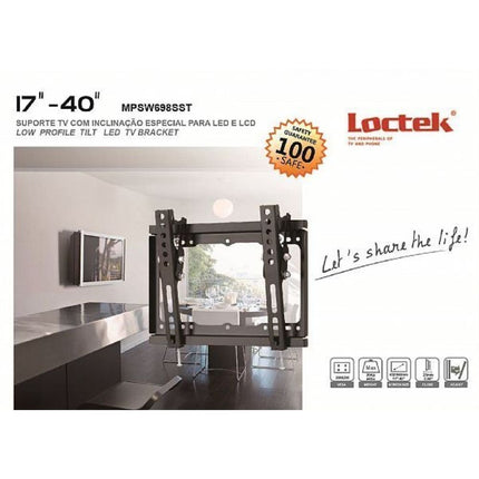 Loctek PSW698SST Βάση Τηλεόρασης Τοίχου έως 40″ και 20kg
