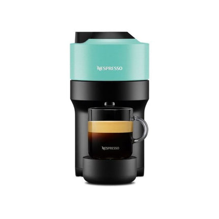 Nespresso Vertuo Pop Μηχανή Καφέ με Centrifusion™ Τεχνολογία & 6 Μεγέθη Ροφημάτων για Κάψουλες Vertuo,19bar, Aqua Mint