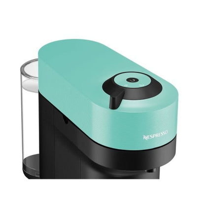 Nespresso Vertuo Pop Μηχανή Καφέ με Centrifusion™ Τεχνολογία & 6 Μεγέθη Ροφημάτων για Κάψουλες Vertuo,19bar, Aqua Mint