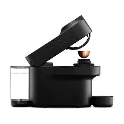 Nespresso Vertuo Pop Μηχανή Καφέ με Centrifusion™ Τεχνολογία & 6 Μεγέθη Ροφημάτων για Κάψουλες Vertuo,19bar Liquorice Black, Μαύρη