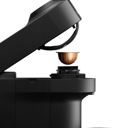 Nespresso Vertuo Pop Μηχανή Καφέ με Centrifusion™ Τεχνολογία & 6 Μεγέθη Ροφημάτων για Κάψουλες Vertuo,19bar Liquorice Black, Μαύρη
