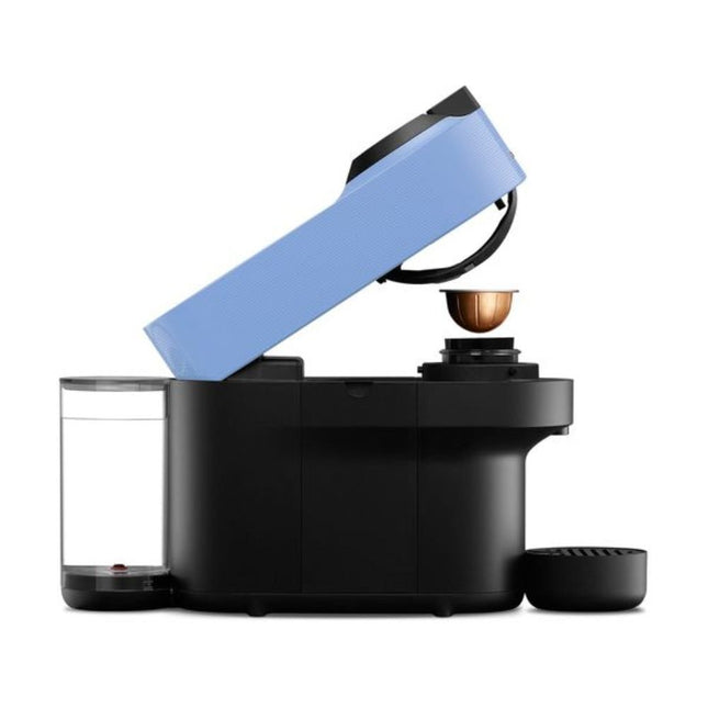 Nespresso Vertuo Pop Μηχανή Καφέ με Centrifusion™ Τεχνολογία & 6 Μεγέθη Ροφημάτων για Κάψουλες Vertuo,19bar Pacific Blue, Μπλέ