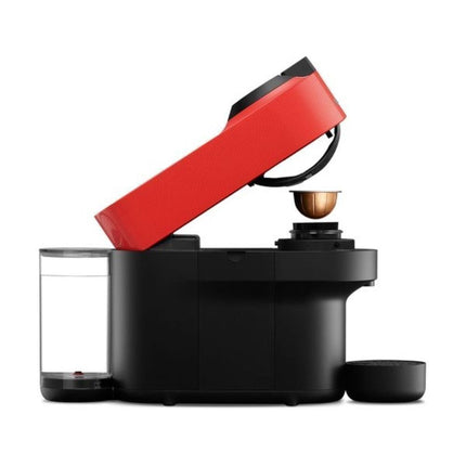 Nespresso Vertuo Pop Μηχανή Καφέ με Centrifusion™ Τεχνολογία & 6 Μεγέθη Ροφημάτων για Κάψουλες Vertuo,19bar Spicy Red, Κόκκινη