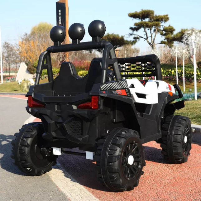 Παιδικό Ηλεκτροκίνητο Αυτοκίνητο Off Road Jeep Λευκό, 12V, 7Ah