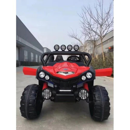 Παιδικό Hλεκτρoκίνητο Αυτοκίνητο Off-Road Jeep 2 Θέσεων, 12V, 7Ah, Κόκκινο, 137x91x88cm