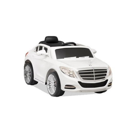 Παιδικό Αυτοκίνητο Licensed Mercedes Benz S600 Ηλεκτροκίνητο με Τηλεκατεύθυνση Μονοθέσιο 12 Volt Λευκό 127x74x58