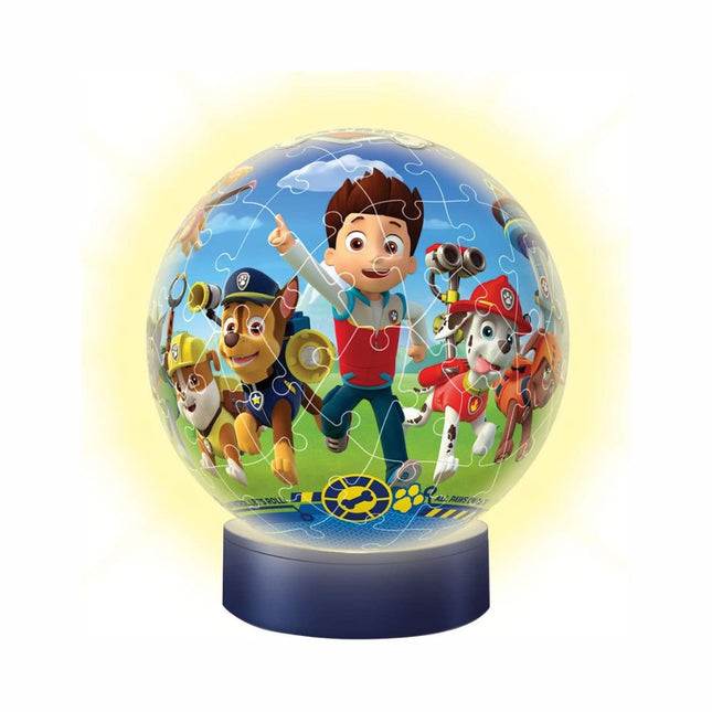 Ravensburger 118 3D Puzzle Night Light 72pcs Paw Patrol