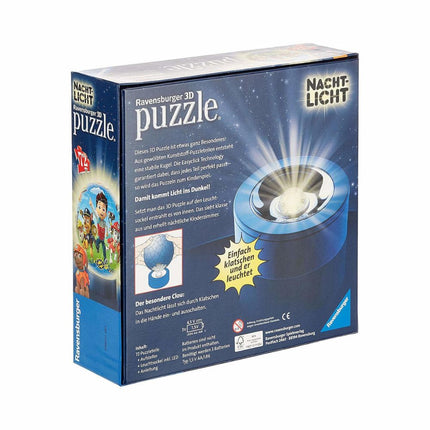 Ravensburger 118 3D Puzzle Night Light 72pcs Paw Patrol