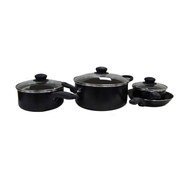 Decakila Σετ Αντικολλητικά Μαγειρικά Σκέυη 7 τμχ, Κατάλληλα για Πλύσιμο στο Πλυντήριο Πιάτων!