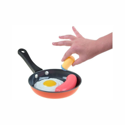 Σετ Κουζινικών Παιχνιδιού 22 Τεμαχίων Κατσαρόλες, Τηγάνι, Αξεσουάρ & Τρόφιμα από Ασφαλές Πλαστικό, 3+ Ετών