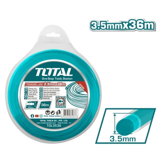 Total Μεσινέζα Στρογγυλή Μήκους 36m και Πάχους 3.5mm