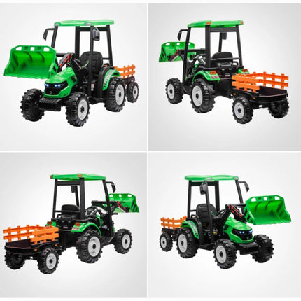 Hercules Ηλεκτροκίνητο Τρακτέρ με Καρότσα 12V 10Ah για Παιδιά