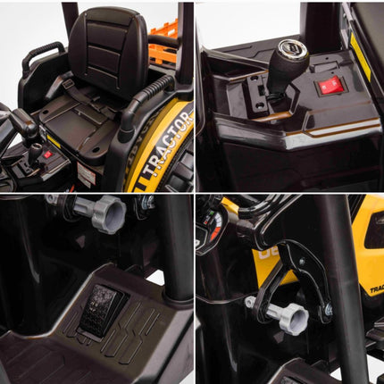 Hercules Ηλεκτροκίνητο Τρακτέρ με Καρότσα 12V 10Ah για Παιδιά