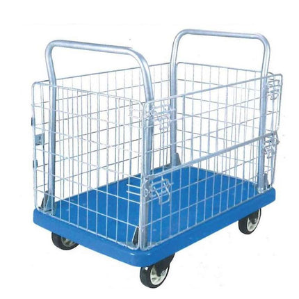Platform Trolley with Enclosed Fence 300kg