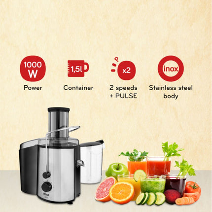 Ufesa LC5750 Αποχυμωτής 1000W Ασημί