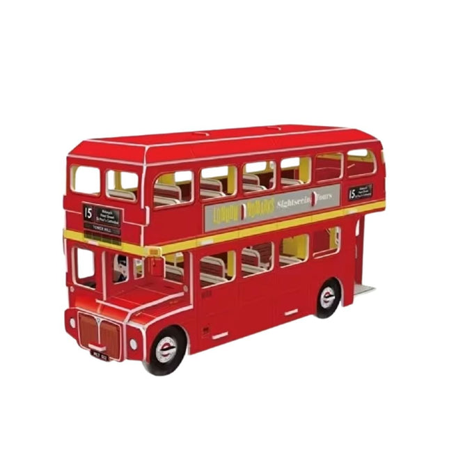 Decker Bus 3D Puzzle Double 57 Κομμάτια S3018h 5+ Ετών