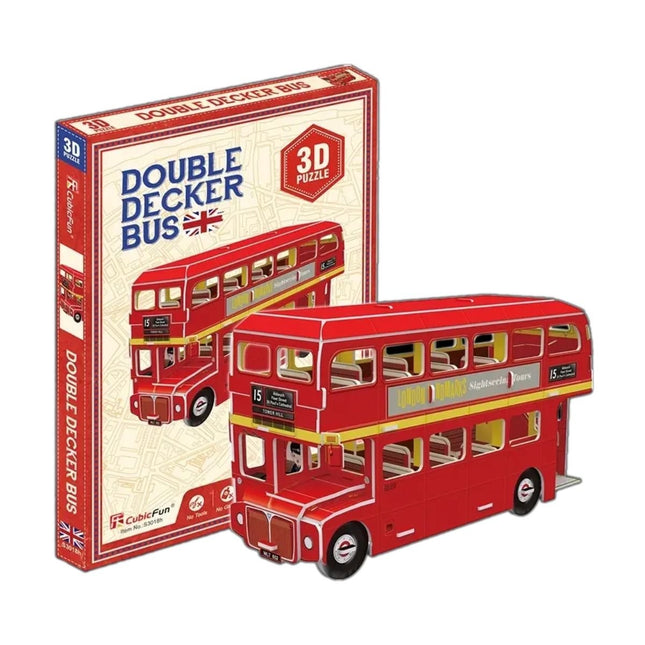 Decker Bus 3D Puzzle Double 57 Κομμάτια S3018h 5+ Ετών
