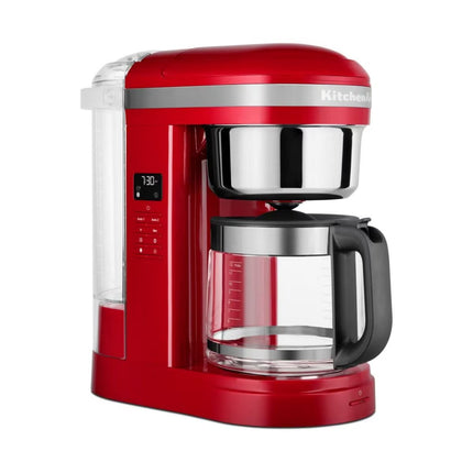 KitchenAid Καφετιέρα Φίλτρου 1.7L 1100W με Προγραμματισμό 24/7, Θερμαινόμενη Πλάκα και Έως 12 Φλιτζάνια 5KCM1209BER Empire Red