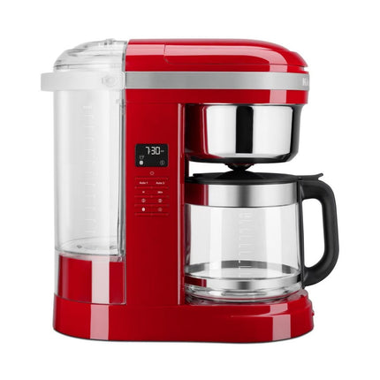 KitchenAid Καφετιέρα Φίλτρου 1.7L 1100W με Προγραμματισμό 24/7, Θερμαινόμενη Πλάκα και Έως 12 Φλιτζάνια 5KCM1209BER Empire Red