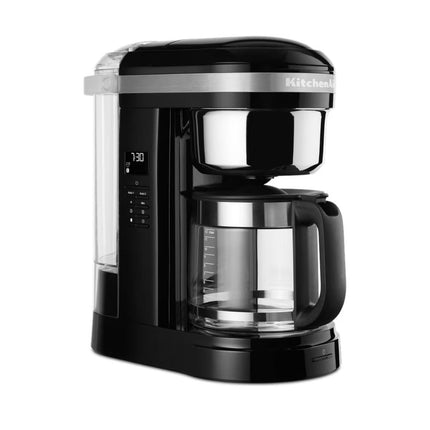 KitchenAid Καφετιέρα Φίλτρου 1.7L 1100W με Προγραμματισμό 24/7, Θερμαινόμενη Πλάκα και Έως 12 Φλιτζάνια Καφέ 5KCM1209BOB Onyx Black