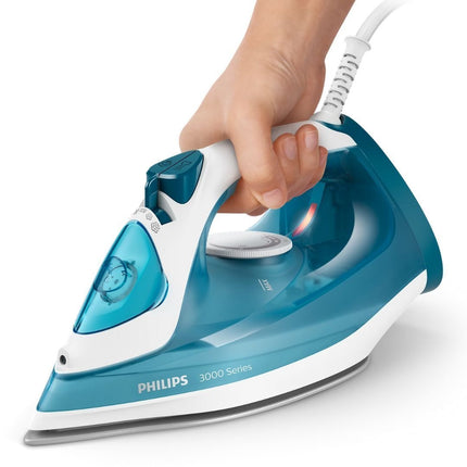 PHILIPS Series 3000 Σίδερο Ατμού 2100W με Δοχείο Νερού 300ml, Κεραμική Πλάκα & Συνεχόμενη Παροχή 30gr/min DST3011/20
