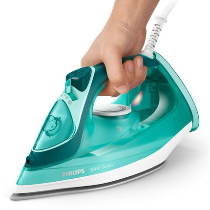 PHILIPS Series 3000 Σίδερο Ατμού 2400W με Δοχείο Νερού 300ml, Κεραμική Πλάκα & Συνεχόμενη Παροχή 40gr/min DST3030/70