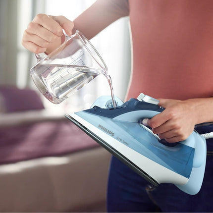 PHILIPS Series 5000 Σίδερο Ατμού 2400W με Δοχείο Νερού 320ml, Πλάκα SteamGlide & Συνεχόμενη Παροχή 45gr/min DST5030/20