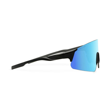 MELLER Dua Polaroid Γυαλιά Ηλίου με Μαύρο Σκελετό και Μπλε Polarized Φακούς UV400 Black Sky