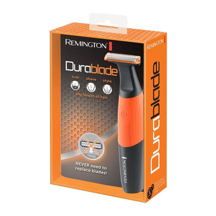 Remington Durablade Επαναφορτιζόμενη Αδιάβροχη Ξυριστική Μηχανή και Τρίμερ Γενειάδας με Λεπίδα Μεγάλης Διάρκειας & Αυτονομία έως 40 Λεπτά MB010