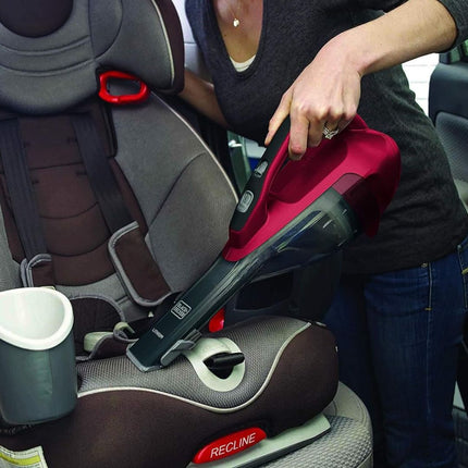 Black & Decker Επαναφορτιζόμενο Σκουπάκι Χειρός 10.8V με Χωρητικότητα Κάδου 500 ml, Αναδιπλούμενη Βούρτσα, Αφαιρούμενος Πλενόμενος Κάδος & Φίλτρο DVA315J-QW