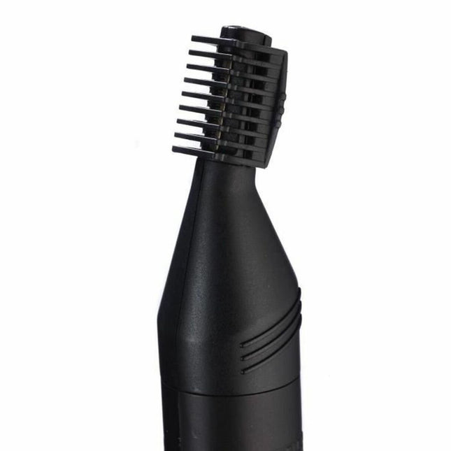 BaByliss Τρίμερ Μπαταρίας για Μύτη, Αυτιά, Φρύδια με Περιστροφικό Μηχανισμό, Αφαιρούμενο Χτενάκι σε 2 Μήκη & Προστατευτικό Κάλυμμα E652E
