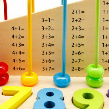 Εκπαιδευτικό Ξύλινο Παιχνίδι με Αριθμούς