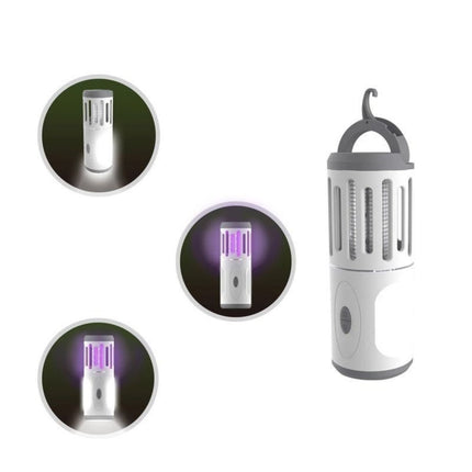 Bakaji Ηλεκτρική Εντομοπαγίδα UV με LED Φακό 6W