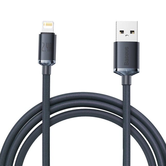 Baseus Cable Lightning to USB-A Crystal Shine 2m Back