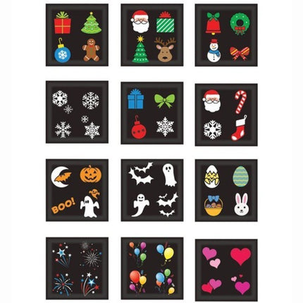 Christmas Slide Show by Star Shower As Seen On TV 12 Bonus Holiday Slides 17352-40