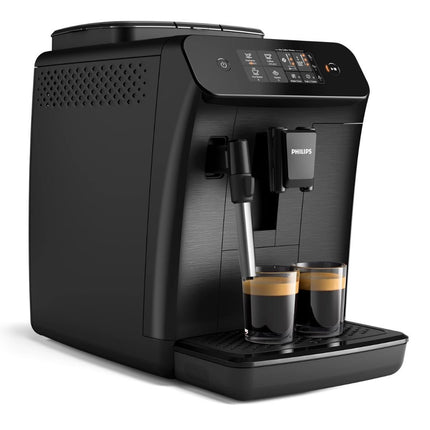 PHILIPS Series 800 Αυτόματη Μηχανή Espresso 1500W 15bar με Κεραμικό Μύλο, My Coffee Choice & AquaClean, Μαύρο, EP0820/00