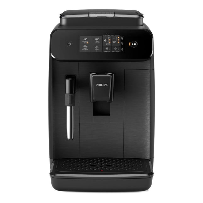 PHILIPS Series 800 Αυτόματη Μηχανή Espresso 1500W 15bar με Κεραμικό Μύλο, My Coffee Choice & AquaClean, Μαύρο, EP0820/00