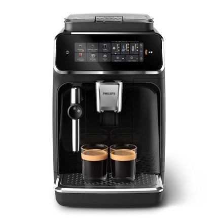 PHILIPS Series 3300 Πλήρως Αυτόματη Μηχανή Espresso 1500W 15 bar με 5 Προγράμματα Παρασκευής, My Coffee Choice, Φίλτρο AquaClean & SilentBrew, Μαύρη EP3321/40