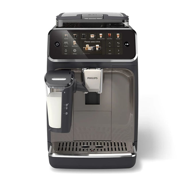 PHILIPS Series 5500 Πλήρως Αυτόματη Μηχανή Espresso 1500W 15bar με 20 Προγραμματισμένα Ροφήματα, QuickStart, SilentBrew, HomeID, Σύστημα Aroma Extract & Λειτουργία Extra Shot EP5549/70