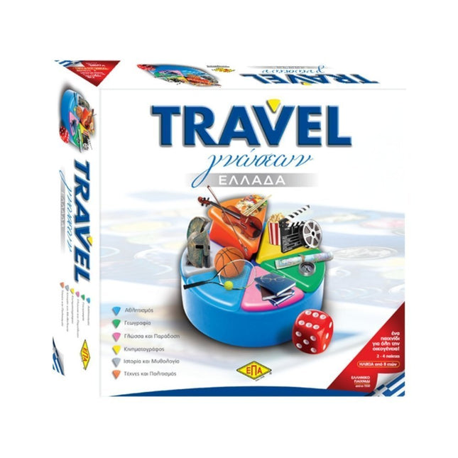 ΕΠΑ Travel Επιτραπέζιο Παιχνίδι Γνώσεων Ελλάδα 03-212