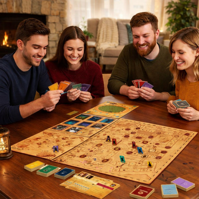 Επιτραπέζιο Harry Potter Ένας Χρόνος Στο Χόγκουαρτς με 30 Αποστολές & 3 Τρόπους Παιχνιδιού 7+ Ετών